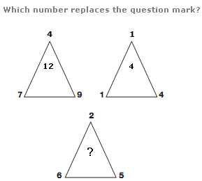 Question mark number puzzle 