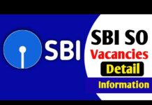 SBI-SO-Recruitment-2021, SBI SO 2021
