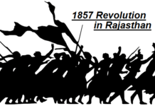 1857 Revolution in Rajasthan ,gkduniya.in