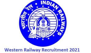 Western Railway Recruitment 2021 