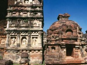 Ruins-temple-Nalanda-India-Bihar