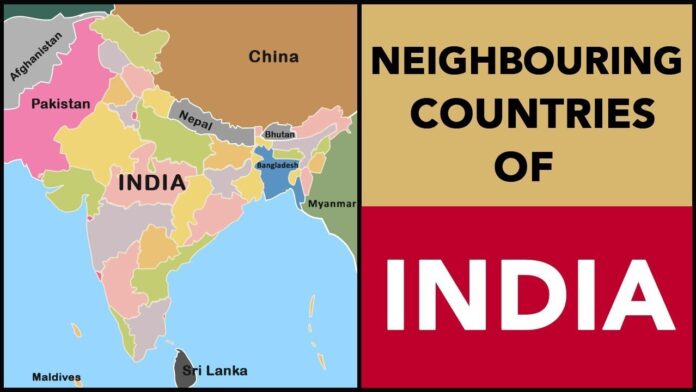 List of India’s neighbouring countries, gkduniya.in