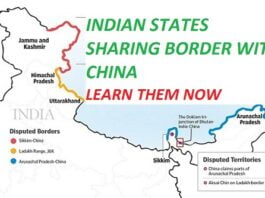 how many indian states share boundary with china, which state of india shares the longest border with china, which of the following indian state does not share a border with china?, name the states which have a common border with chinam, does ladakh share border with china, does assam share border with china, which state of india shares the smallest border with china, the state which shares its boundaries with china nepal and bhutan, management of indo-china border, The states which have common borders with China are, How many Indian state/states share boundary with China ..., Which of the Indian states share the border with China, India china border states | Indian States that share boundaries, Line of Actual Control, Sino-Indian boundary, states of india that share boundaries with china, Indian states that share a border with china, GKDUNIYA, GKDUNIYA.IN, India-China-Border