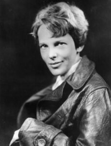 Amelia Earhart famous personality in the world