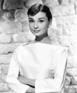 Audrey Hepburn famous personality in the world