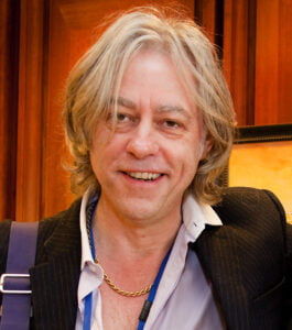 Bob Geldof famous personality in the world