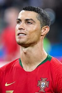 Cristiano Ronaldo famous personality in the world