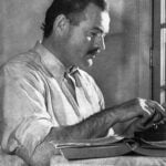 Ernest Hemingway famous personality in the world