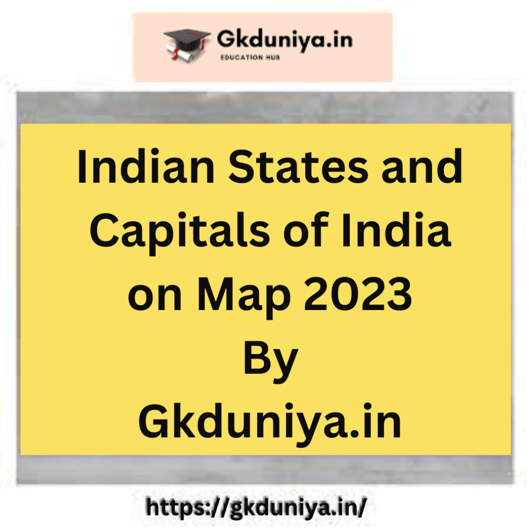 Indian States And Capitals Of India On Map 2023 1068x1068 