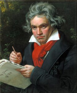 Ludwig Beethoven famous personality in the world