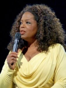 Oprah Winfrey famous personality in the world