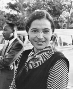 Rosa Parks famous personality in the world