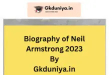 Biographyof Neil Armstrong 2023